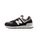 New Balance Women's 574 Black/Beige - Size 5