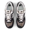 New Balance Women's 574 Black/Beige - Size 5