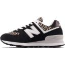 New Balance Women's 574 Black/Beige - Size 5