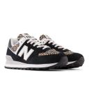 New Balance Women's 574 Black/Beige - Size 5