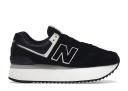 New Balance Women's 574+ Black - Size 6