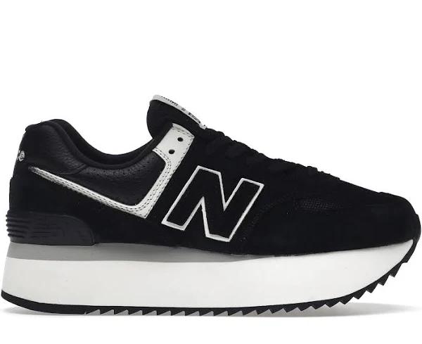 New Balance Women's 574+ Black - Size 6