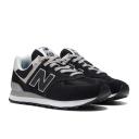 New Balance Women's 574 Core Black/White - Size 7