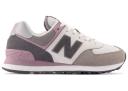 New Balance Women's 574 Core Grey/White - Size 10