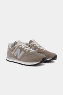 New Balance Women's 574 Core Grey/White - Size 10