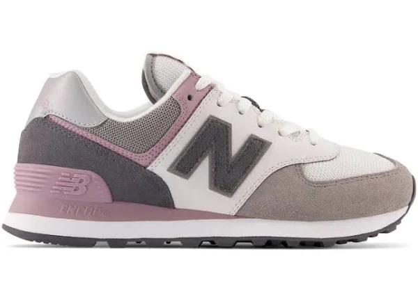 New Balance Women's 574 Core Grey/White - Size 10