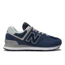 New Balance Women's 574 Core Navy/White - Size 12