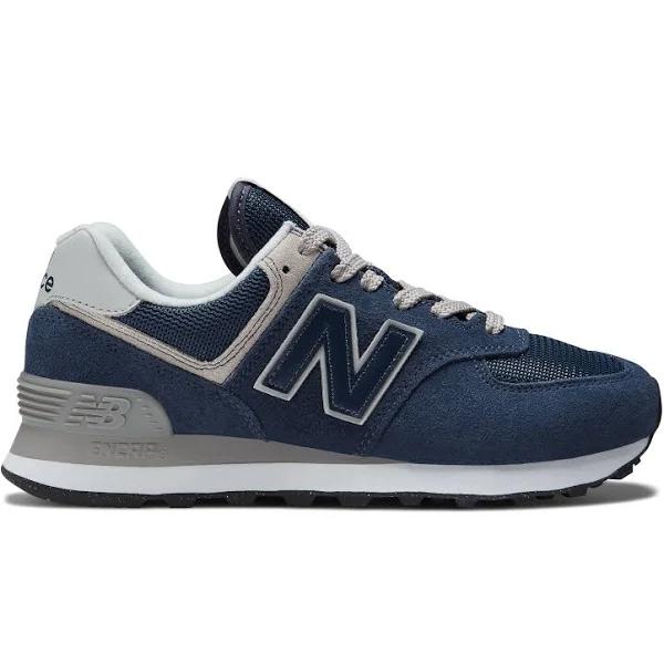 New Balance Women's 574 Core Navy/White - Size 12