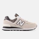 New Balance Women's 574 Grey/Black - Size 10
