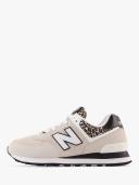 New Balance Women's 574 Grey/Black - Size 10