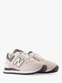 New Balance Women's 574 Grey/Black - Size 10
