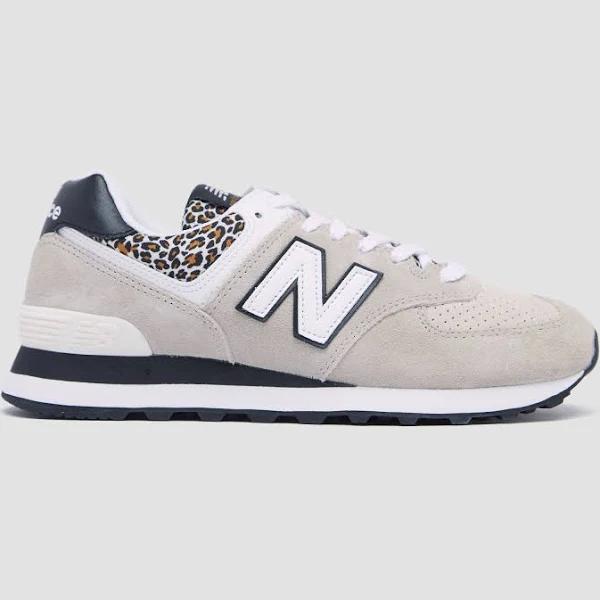New Balance Women's 574 Grey/Black - Size 7.5