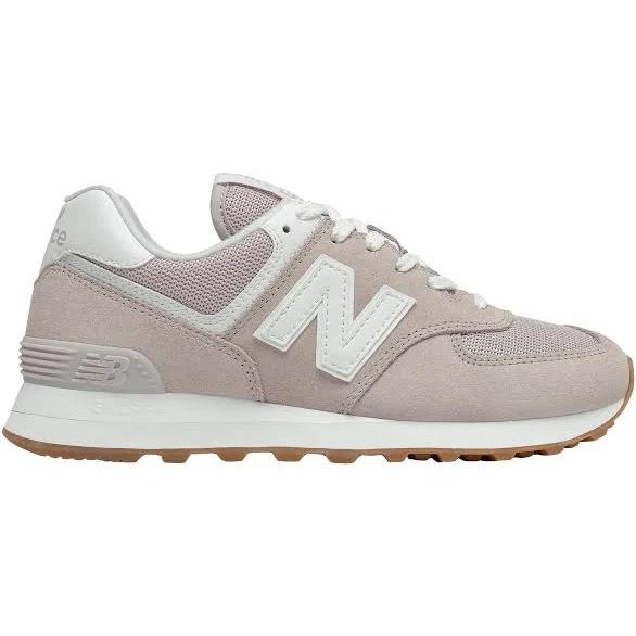 New Balance Women's 574 Logwood/White - Size 5