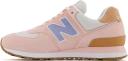 New Balance Women's 574 Pink Haze/Nimbus Cloud - Size 10