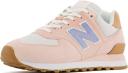 New Balance Women's 574 Pink Haze/Nimbus Cloud - Size 10
