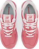 New Balance Women's 574 - Pink/White (Size 7)
