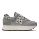 New Balance Women's 574+ Shadow Grey/Moonbeam/Sea Salt - Size 11