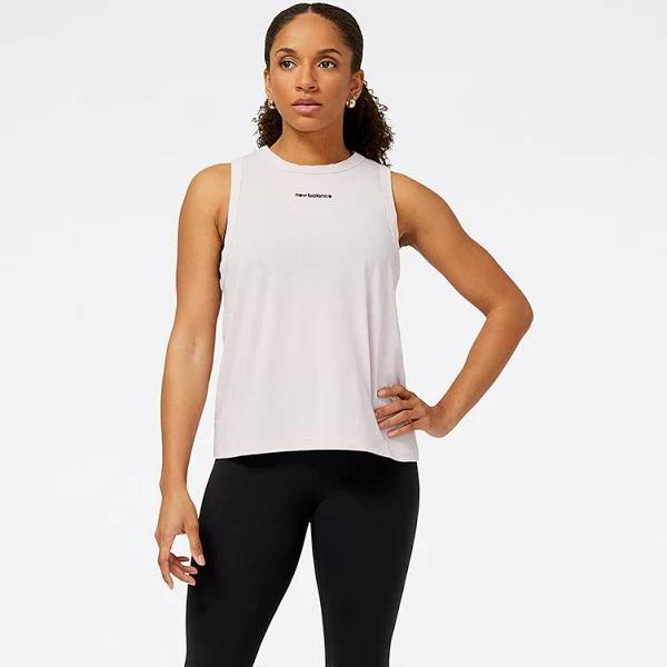 New Balance Women's Achiever Tank With Dri-Release Stone Pink - Size 2XL