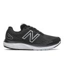 New Balance Women's Fresh Foam 680v7 Black/White/Uv Glo - Size 5