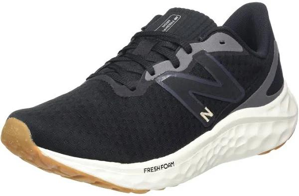 New Balance Women's Fresh Foam Arishi V4 Black/Light Gold Metallic/Gum 020 - Size 5.5