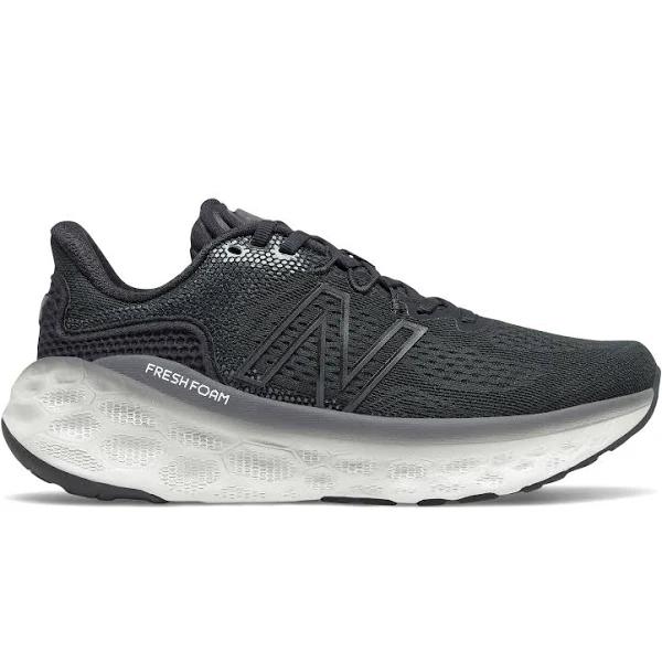 New Balance Women's Fresh Foam More V3 Black/Magnet/Black Metallic - Size 11