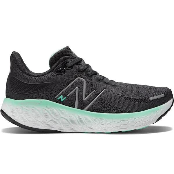 New Balance Women's Fresh Foam x 1080v12 Black/Neon Dragonfly/Washed Pink - Size 9.5