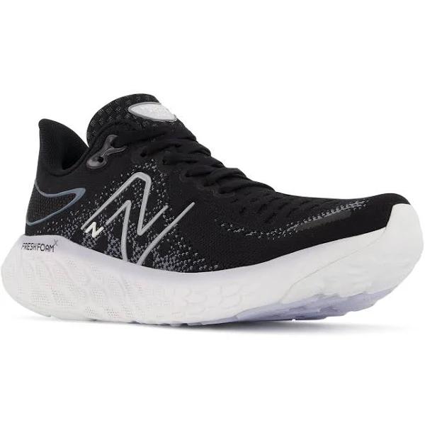 New Balance Women's Fresh Foam x 1080v12 Black/Pixel Green/Electric Purple - Size 7