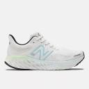 New Balance Women's Fresh Foam x 1080v12 White/Bleach Blue/Green Aura - Size 8