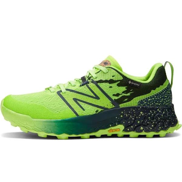 New Balance Women's Fresh Foam x Hierro V7 GTX - Green/Blue (Size 8.5)