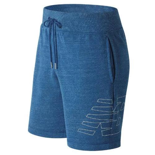 New Balance Women's NB Athletics Mystic Minerals Fitted Short - Blue (Size XS)