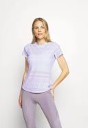 New Balance Women's Q Speed Jacquard Short Sleeve Silent Grey - Size M