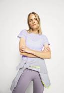 New Balance Women's Q Speed Jacquard Short Sleeve Silent Grey - Size M