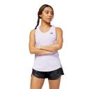 New Balance Women's Q Speed Jacquard Tank Cyber Lilac - Size XL