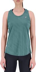 New Balance Women's Q Speed Jacquard Tank Neon Dragonfly - Size L