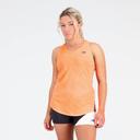 New Balance Women's Q Speed Jacquard Tank Neon Dragonfly - Size L