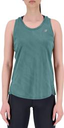 New Balance Women's Q Speed Jacquard Tank Neon Dragonfly - Size M