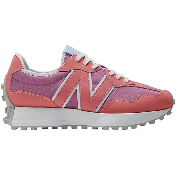 New Balance Women's 327 - Pink/Grey (Size 8.5)