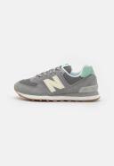 New Balance - Womens 574+ Sneakers in Grey