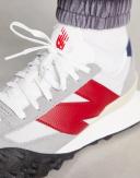 New Balance XC72 Sneakers in Grey and Red