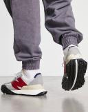 New Balance XC72 Sneakers in Grey and Red