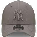 New Era 39Thirty Diamond Cap - New York Yankees Charcoal S/M