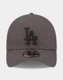 New Era 39THIRTY Stretch Cap - Los Angeles Dodgers Graphite Charcoal XS/S