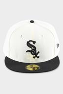 New Era 5950 White Sox 2Tone Classic Chrome White Fitted 7 3/4 / White