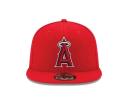 New Era 59Fifty Cap - Authentic Los Angeles Angels Red - 7 5/8