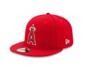 New Era 59Fifty Cap - Authentic Los Angeles Angels Red - 7 5/8