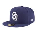 New Era 59Fifty Cap - Authentic San Diego Padres Navy