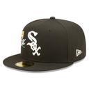 New Era 59Fifty Crown Champs Fitted Cap Chicago White Sox - Black