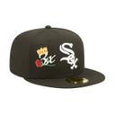 New Era 59Fifty Crown Champs Fitted Cap Chicago White Sox - Black
