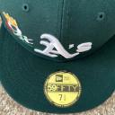 New Era 59Fifty Crown Champs Fitted Cap Oakland Athletics - Green