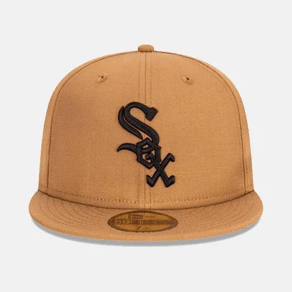 New Era 59Fifty Fitted Cap Chicago White Sox - Wheat / Black